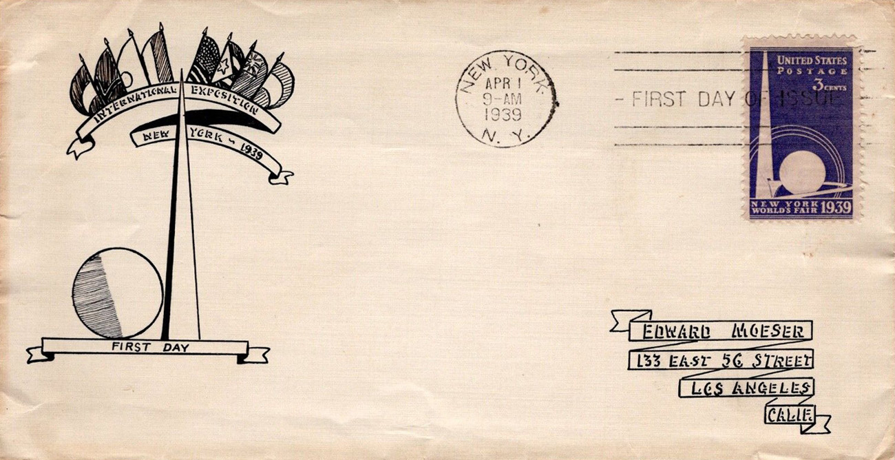 U.S. Scott #853 - William J. Volker U.S. Scott #853 - William J. Volker