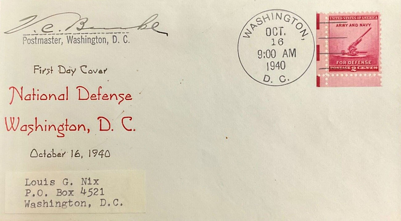 U.S. Scott #900-6 - Louis G. Nix U.S. Scott #900-6 - Louis G. Nix