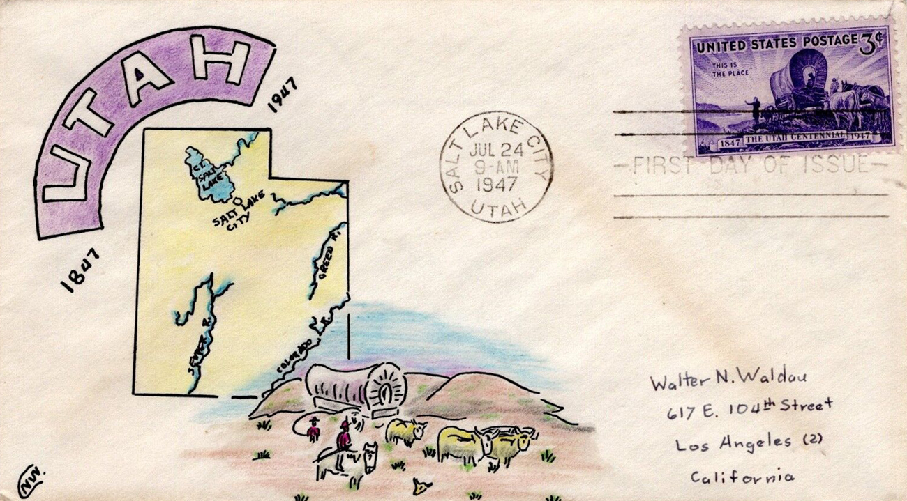 U.S. Scott #950-NIM2 -- Norbert C. Waldau