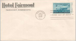 U.S. Scott #958-CC7-NIM - Hotel Fairmont, Fairmont, MN U.S. Scott #958-CC7-NIM - Hotel Fairmont, Fairmont, MN
