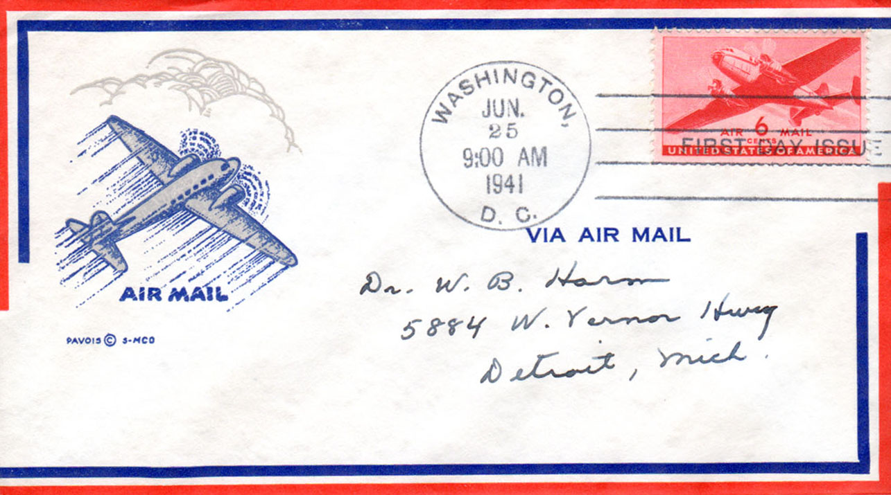 U.S. Scott #C23-34b - Pavois (Stebbin) (SM Co.) U.S. Scott #C23-34b - Pavois (Stebbin) (SM Co.)