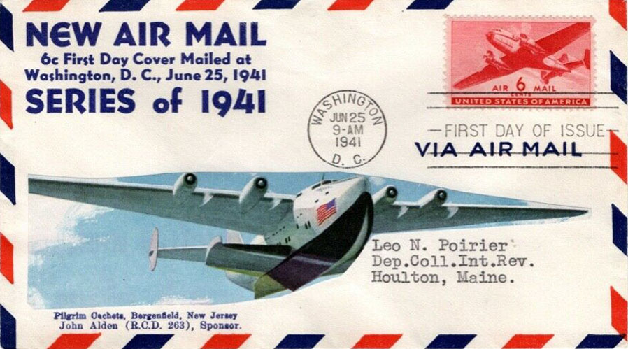 U.S. Scott #C25-NIM30 - Pilgrim U.S. Scott #C25-NIM30 - Pilgrim