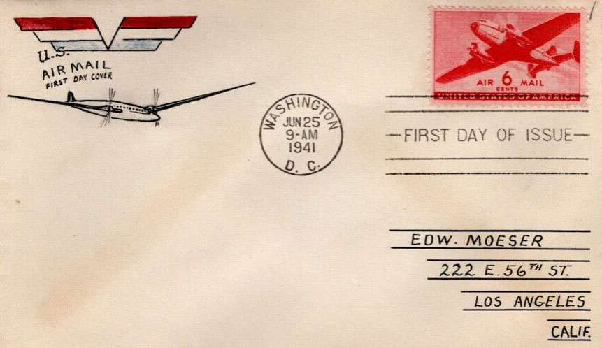 U.S. Scott #C25-NIM31 - William J. Volker U.S. Scott #C25-NIM31 - William J. Volker