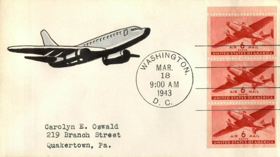 U.S. Scott #C25a-NIM4 - unknown U.S. Scott #C25a-NIM4 - unknown