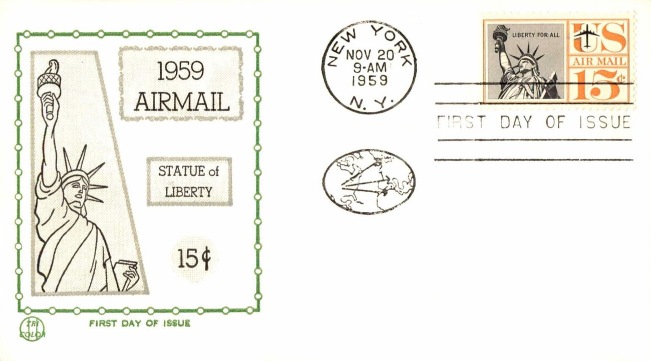 U.S. Scott #C58-NIM - Beck Tri-Color U.S. Scott #C58-NIM - Beck Tri-Color