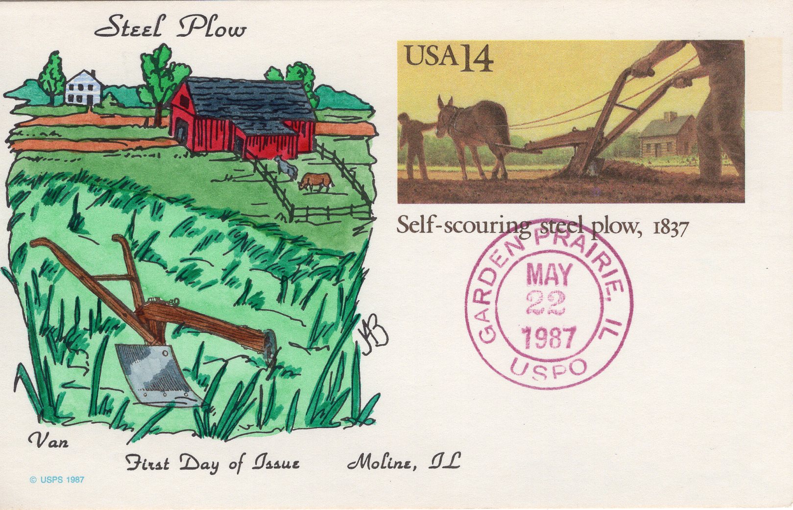 George R. Van Natta on U.S. Scott #UX115 FDC George R. Van Natta on U.S. Scott #UX115 FDC