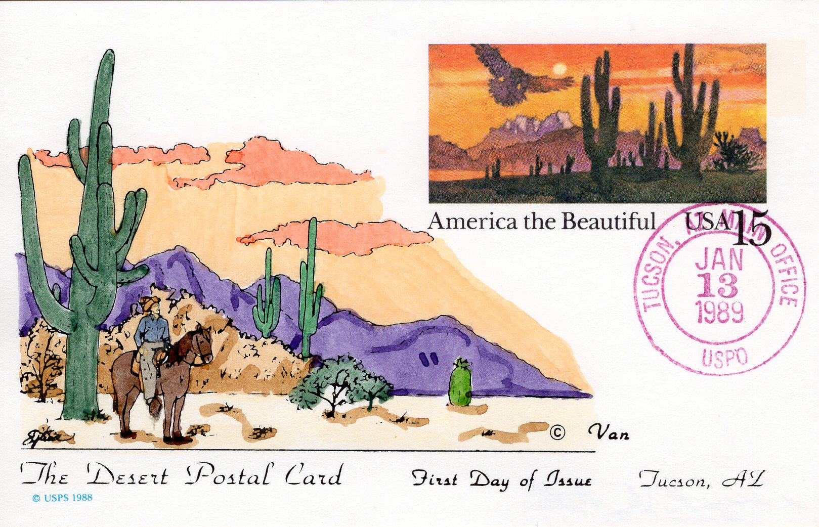 George R. Van Natta on U.S. Scott #UX127 FDC George R. Van Natta on U.S. Scott #UX127 FDC
