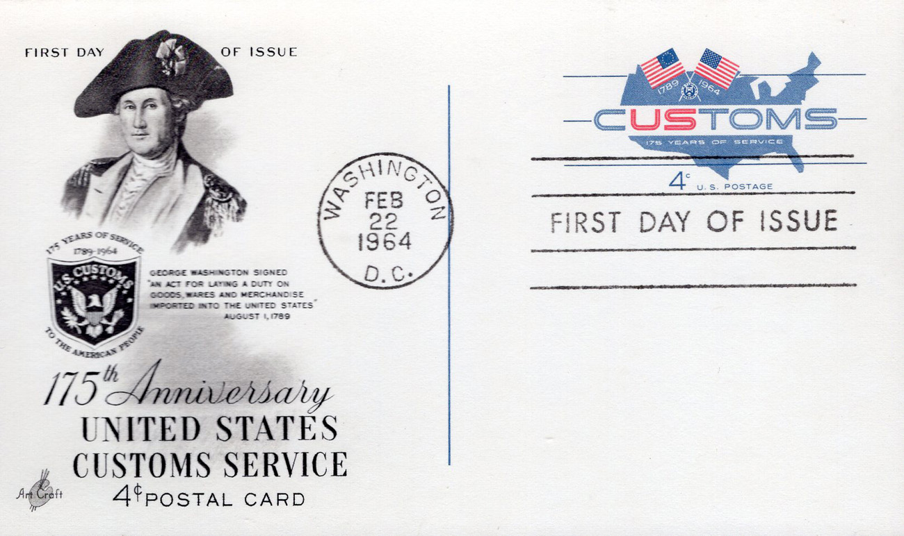 U.S. Scott #UX50 - Art Craft U.S. Scott #UX50 - Art Craft
