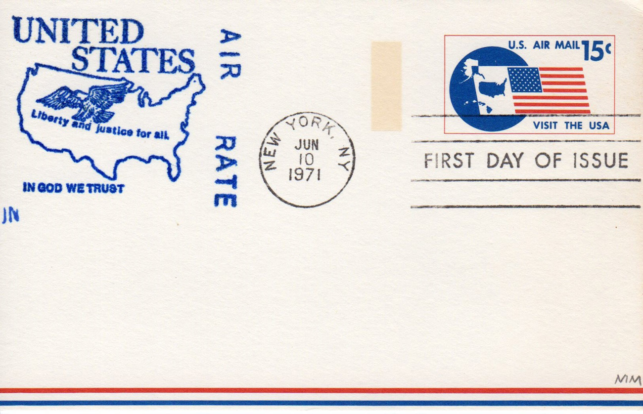 U.S. Scott #UXC11 - JN (Jean & Charles E. Nicklin) U.S. Scott #UXC11 - JN (Jean & Charles E. Nicklin)