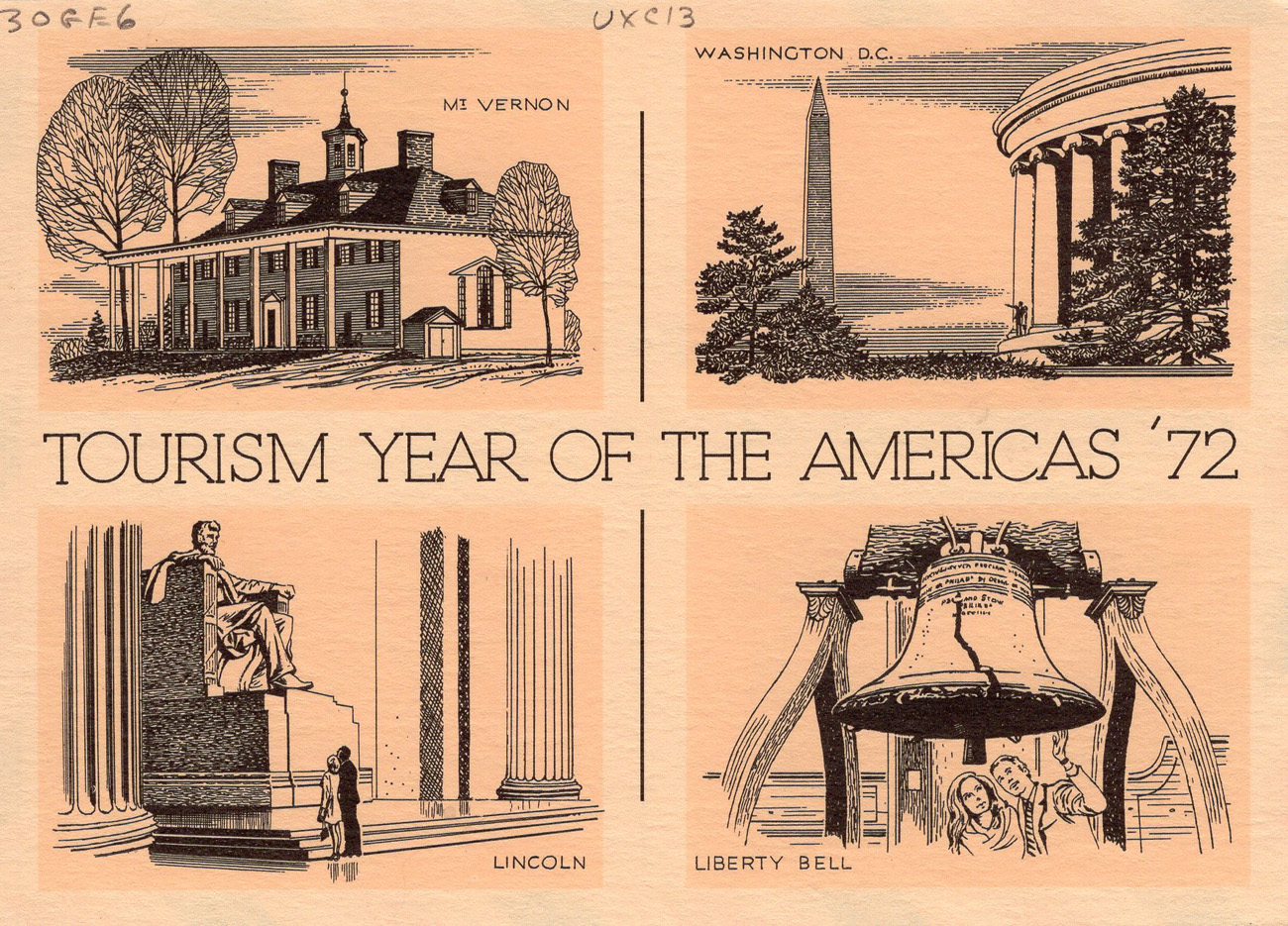 U.S. Scott #uxc13 - back of the Postal Card U.S. Scott #uxc13 - back of the Postal Card