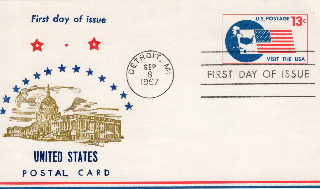 Unknown: Stars and Capitol Building on Scott #UXC8 Unknown: Stars and Capitol Building on Scott #UXC8