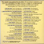 Waterbug Records:
1996, The Waterbug Anthology, jacket back scan
