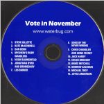 Waterbug Records:
2004, Vote in November: Election 2004: Anti-Theft Device, CD disc scan