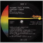 Century Records #33861, 1969, LP label Side B scan