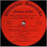Director Records #DR-8203, 1970, LP label Side B scan