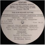 Century Custom Recording Service no #, 1965, LP label Side B scan