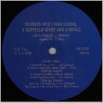 Custom Records #KM-4532 Side B, LP label scan