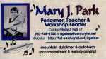 Mary Park business card scan