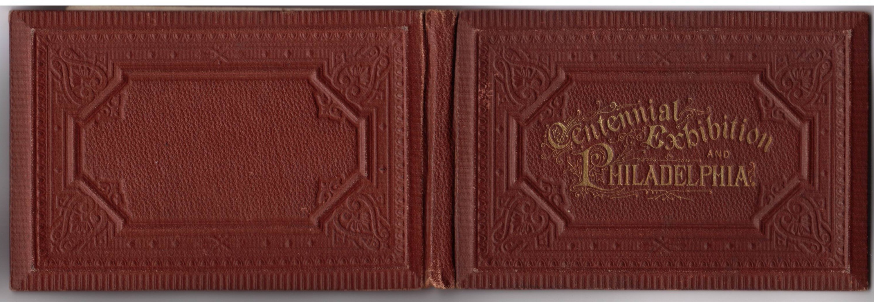 Philadelphia View Book back and front covers