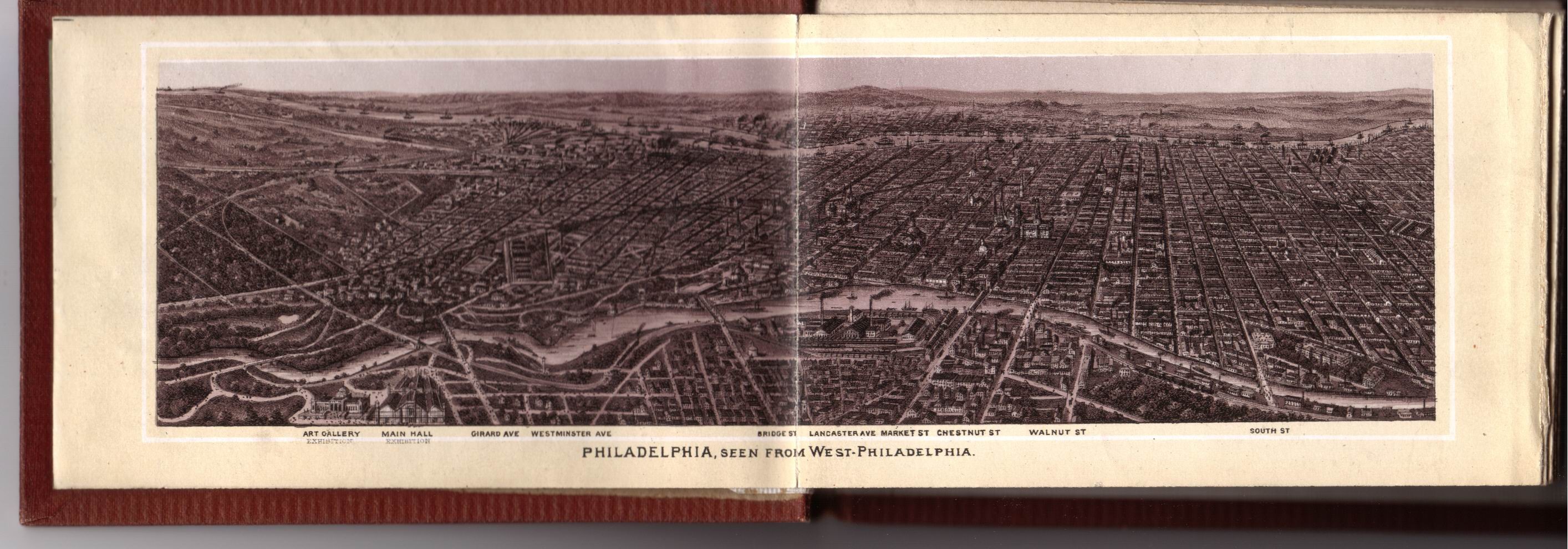Philadelphia View Book Page 1 and 2