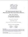 5-10-2011 Welsh Hymn Singing Festival, Oshkosh, WI, page 1