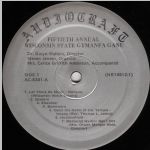 Audiocraft AC-8301-A, Side 1, LP label scan