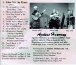 Ageless Harmony CD liner notes scan