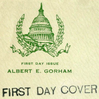 General Purpose cachet GP#FDI-1a - Albert E. Gorham (Elliot)