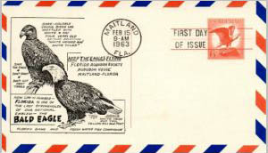 U.S. Scott #UXC4 - Florida Audubon Society