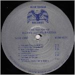 Blue Eagle Records, variety #3, LP label scan