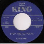 King Records (Gusto Records), variety #4, 45 label scan