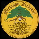 Michigan Archives, variety #2, LP label scan