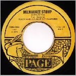 Page Records, variety #2, 45 label scan