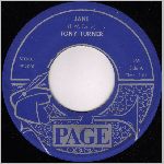 Page Records, variety #4, 45 label scan