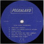Polkaland Records, variety #7, LP label scan