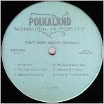 Polkaland Records, variety #2, LP label scan