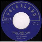 Polkaland Records, variety #8, 45 label scan