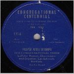 First Congregational Church Choir
 self release?, unknown label name, LP label scan