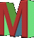 letter M graphic
