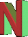 letter N graphic