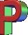 letter P graphic