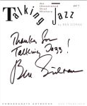 #my -- Sidran, Ben
Talking Jazz: An Illustrated Oral History (title page)
