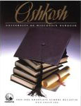 UW Oshkosh 2002-2004 Graduate School Bulletin cover