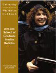 UW Oshkosh 2004-2006 Graduate Studies Bulletin cover