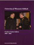 UW Oshkosh 2006-2008 Graduate Studies Bulletin cover