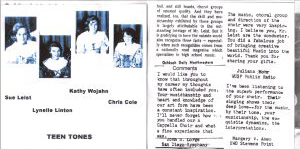 Fred Leist self release no #, 1998, CD liner notes pages 6-7 scan