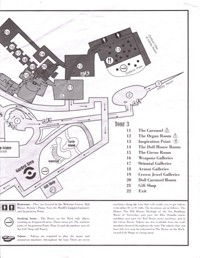 House on the Rock 2008 Tour Map Part B