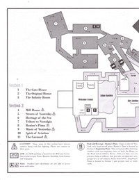 House on the Rock 2009 Tour Map Part A